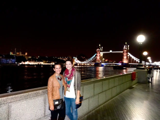 Anna and Cori Tower Bridge