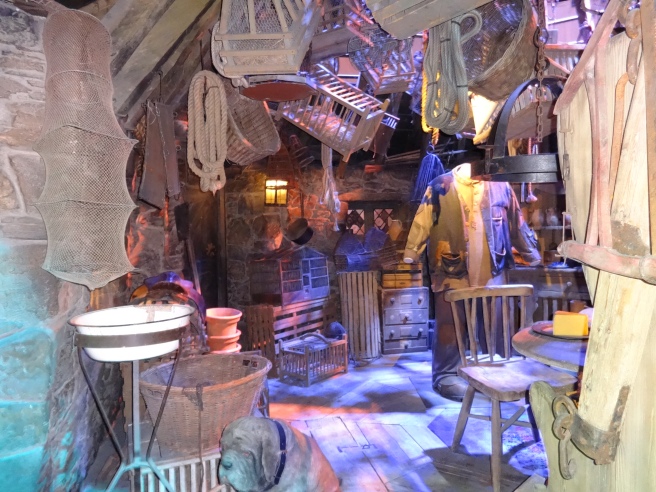 Inside of Hagrid's home